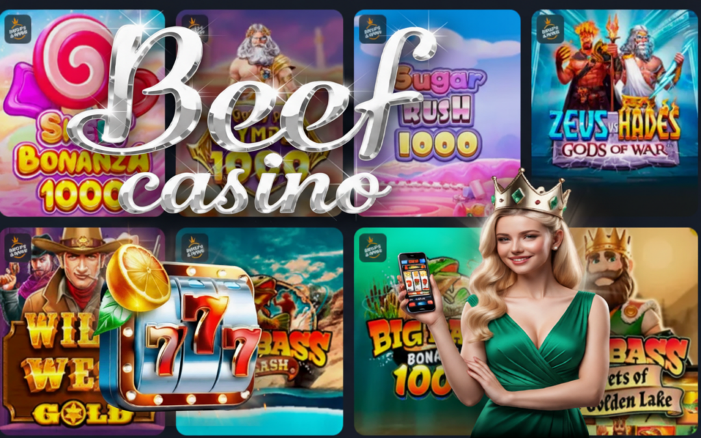 Лучшие игровые автоматы и топовые провайдеры в Beef Casino.
